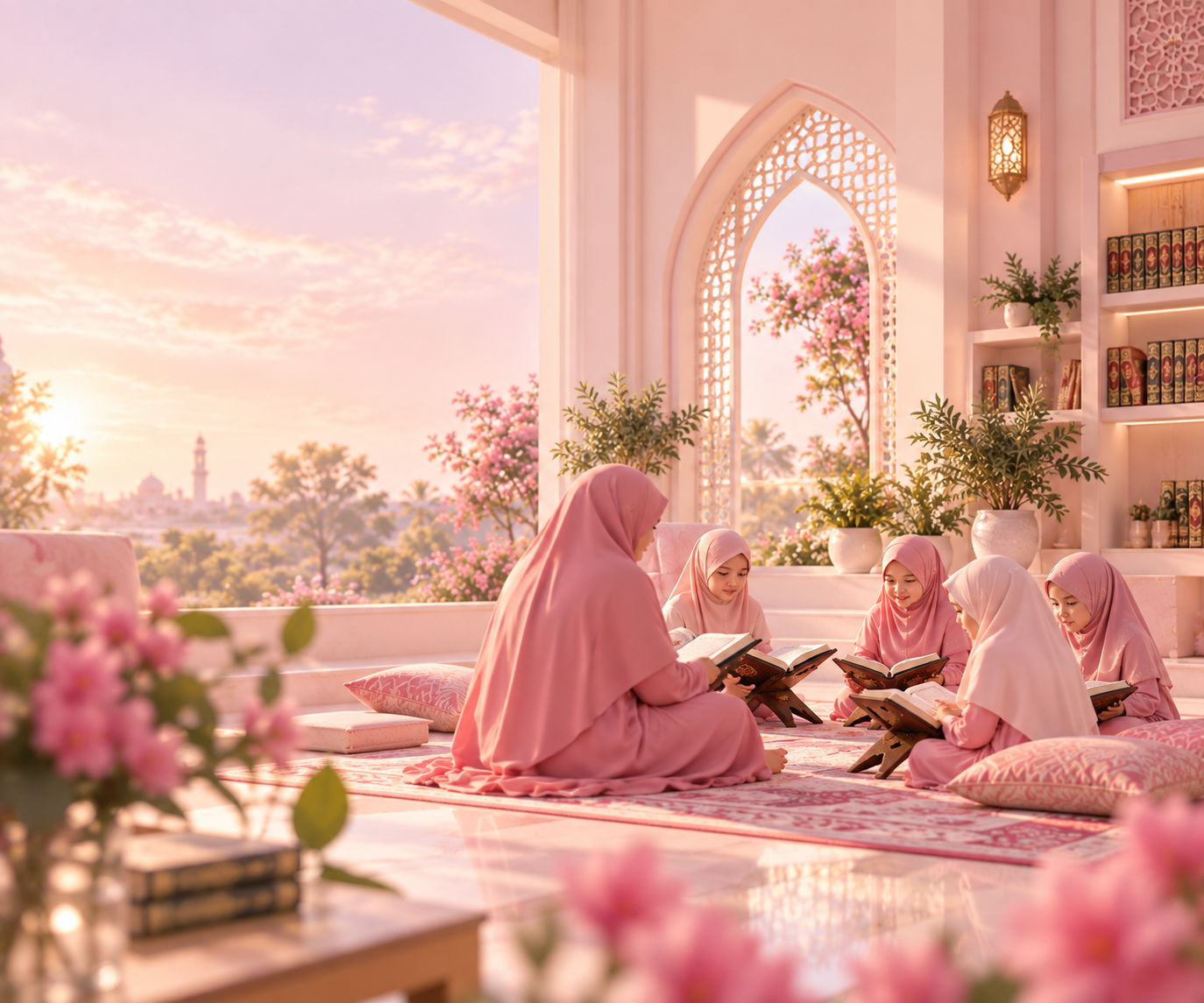 Ilustrasi Program Tahfidz Santri